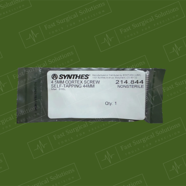Synthes 214.844 4.5MM CORTEX SCREW SELF-TAPPING 44MM