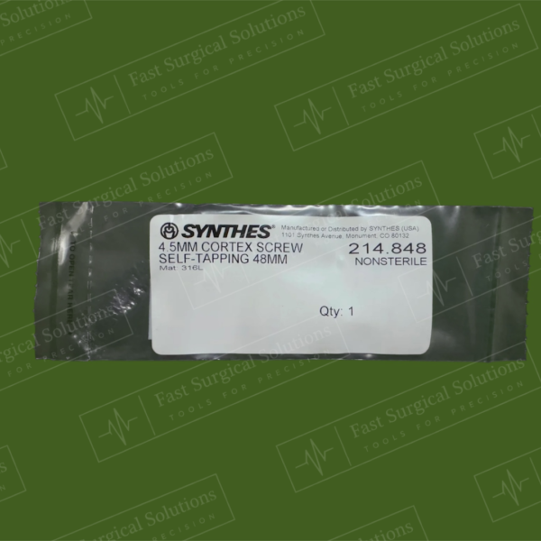 Synthes 214.848 4.5MM CORTEX SCREW SELF-TAPPING 48MM