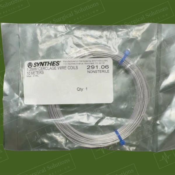 Synthes 291.06 1.25MM CERCLAGE WIRE COILS 10 Meters