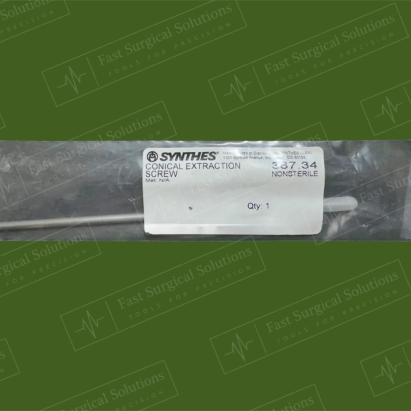 Synthes 387.34 CONICAL EXTRACTION SCREW