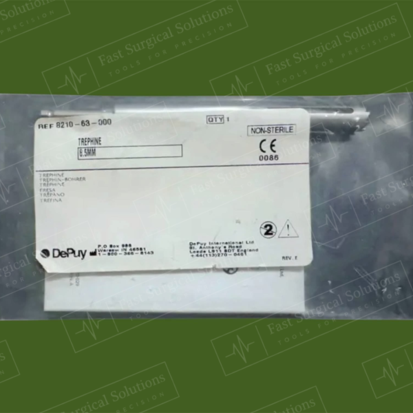 Depuy 8210-63-000 TREPHINE 6.5MM