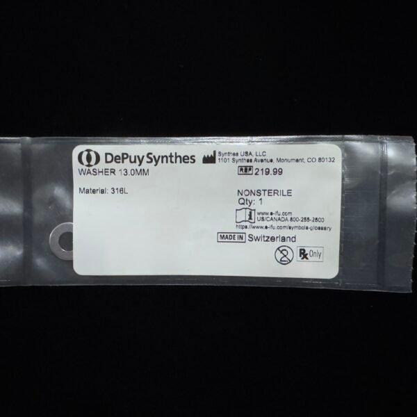 Synthes 219.99 WASHER 13.0MM