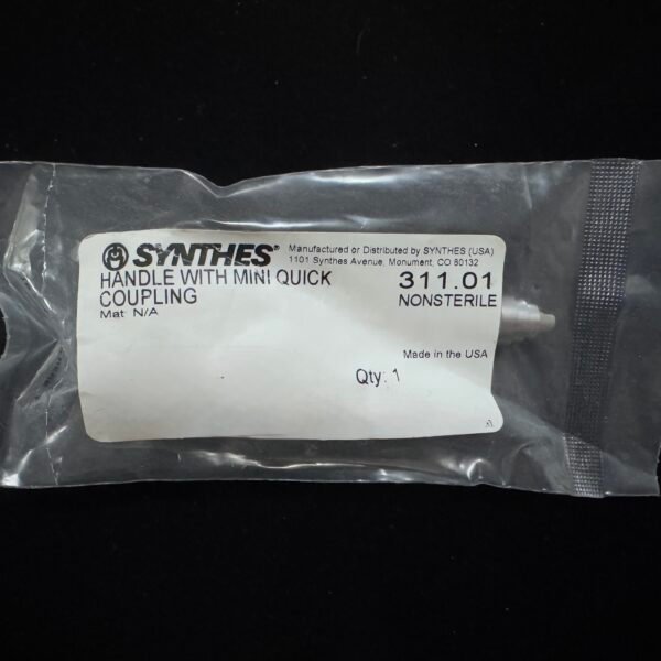 Synthes 311.01 HANDLE WITH MINI QUICK COUPLING
