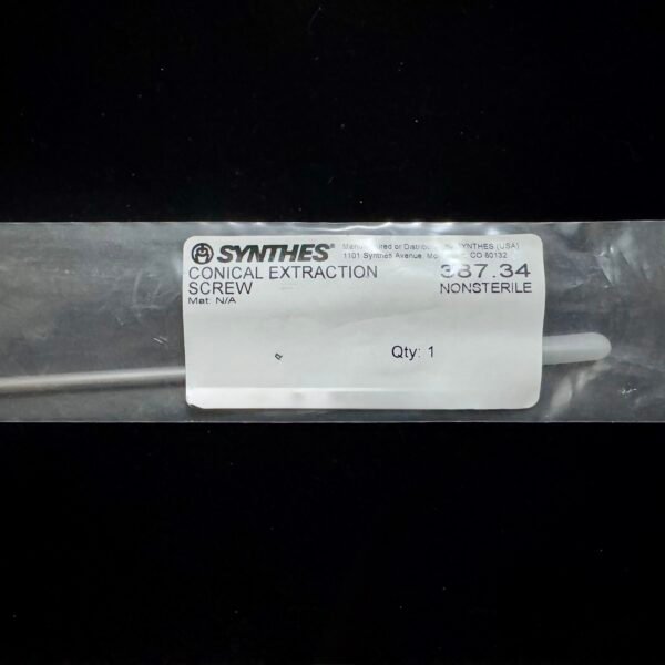 Synthes 387.34 CONICAL EXTRACTION SCREW