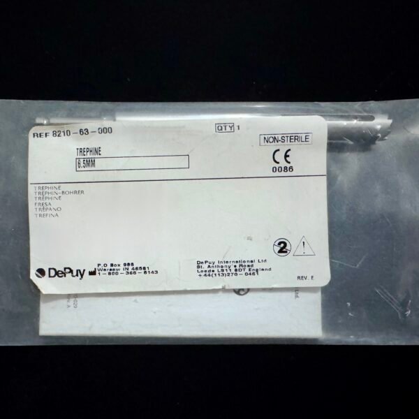 Depuy 8210-63-000 TREPHINE 6.5MM