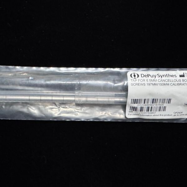 Synthes 311.65 TAP FOR 6.5MM CANCELLOUS BONE SCREWS 197MM/150MM CALIBRATION