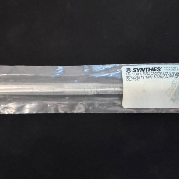 Synthes 311.66 TAP FOR 6.5MM CANCELLOUS BONE SCREWS 197MM/150MM CALIBRATION