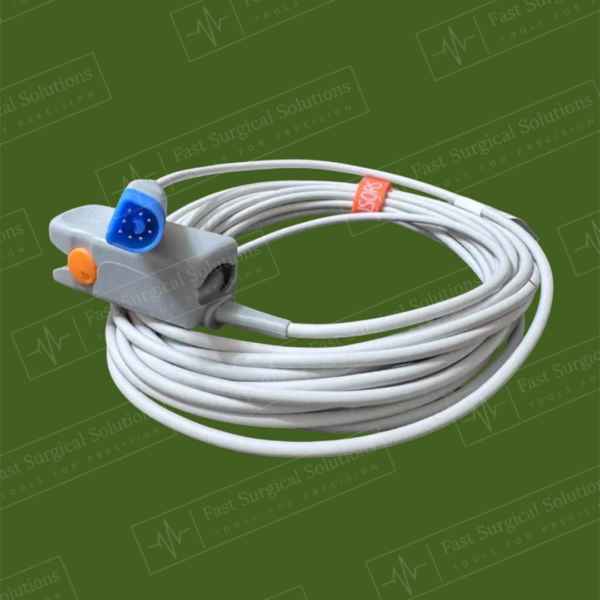 CABLES and SENSORS 10463 Reusable SpO2 Sendor, Adult Finger Clip, 7.5mm