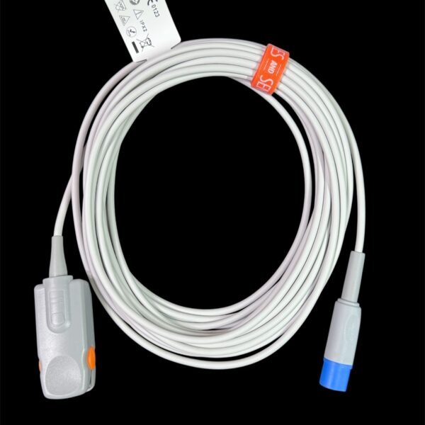 CABLES and SENSORS 10463 Reusable SpO2 Sendor, Adult Finger Clip, 7.5mm