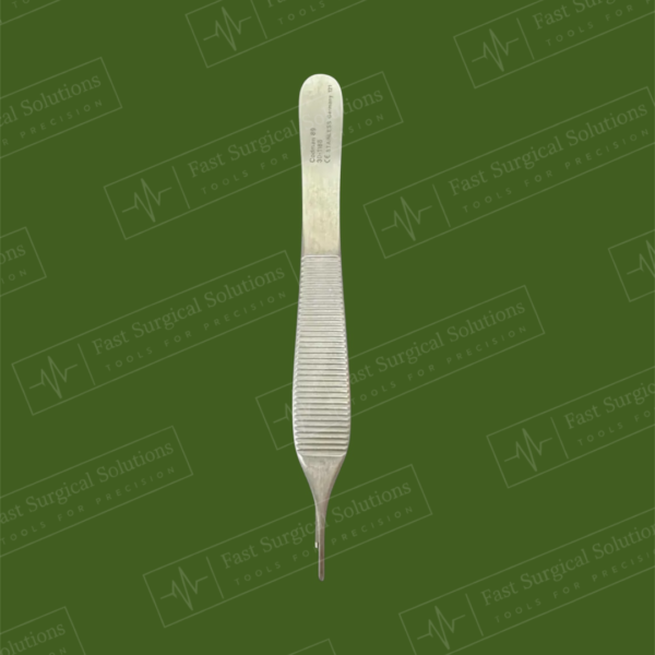 Codman 30-1186 Adson Tissue Forceps, 1x2 Teeth, 4-5/8'