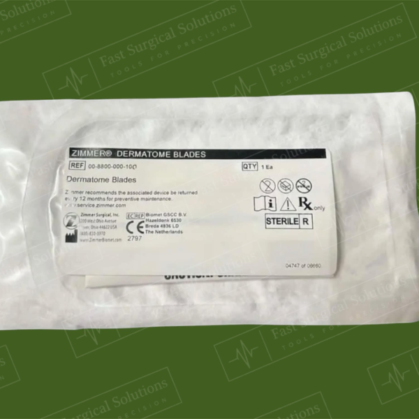 Zimmer  REF 00-8800-000-10 Dermatome Blades