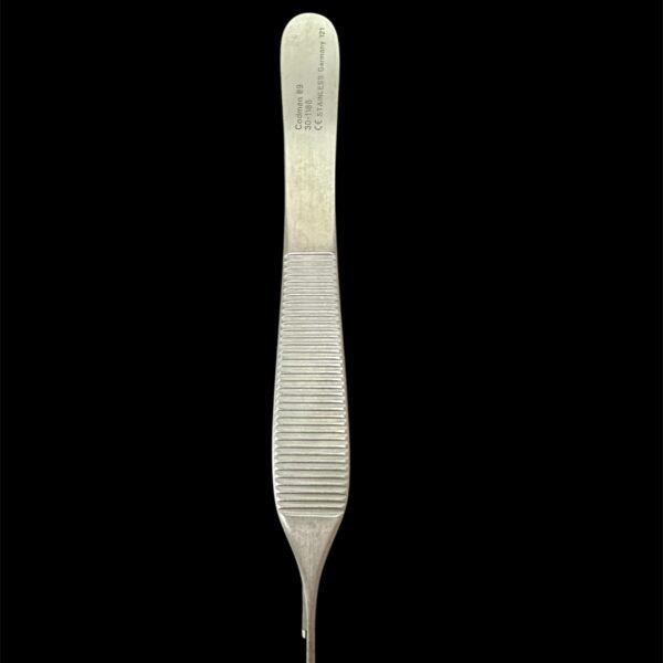 Codman 30-1186 Adson Tissue Forceps, 1x2 Teeth, 4-5/8'