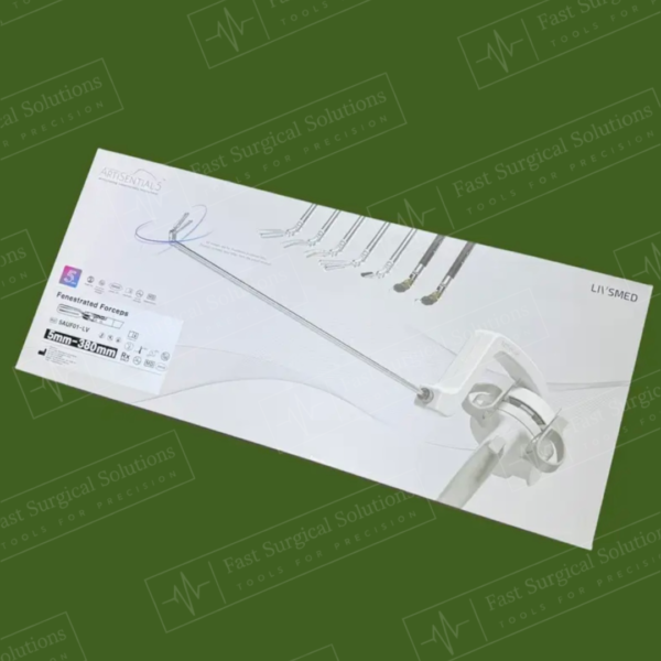 Livsmed ArtiSential 5 Ref 5AUF01-LV Fenestrated Forcep 5MM-380MM (Sterile)