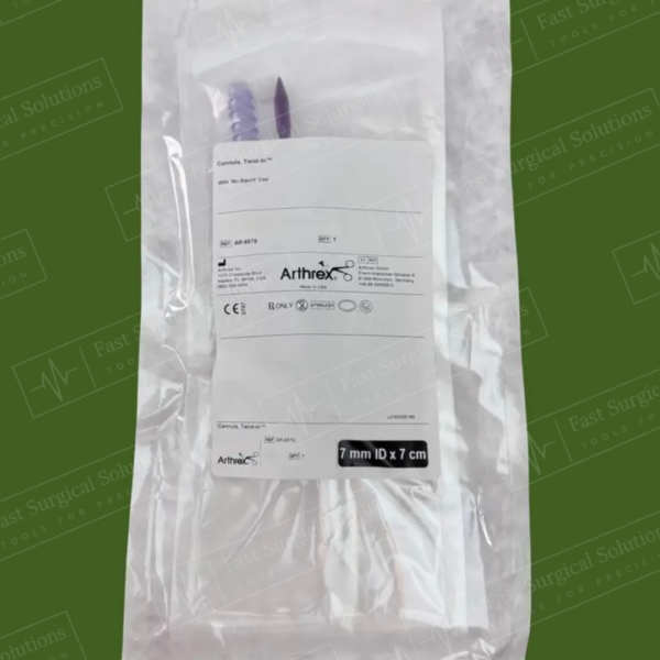 Arthrex Cannula, Twist-In 7 mm ID x 7 cm