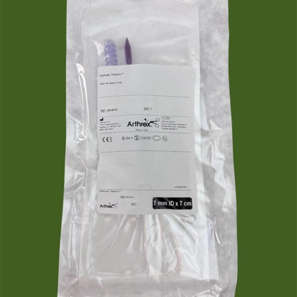 Arthrex Cannula, Twist-In 7 mm ID x 7 cm