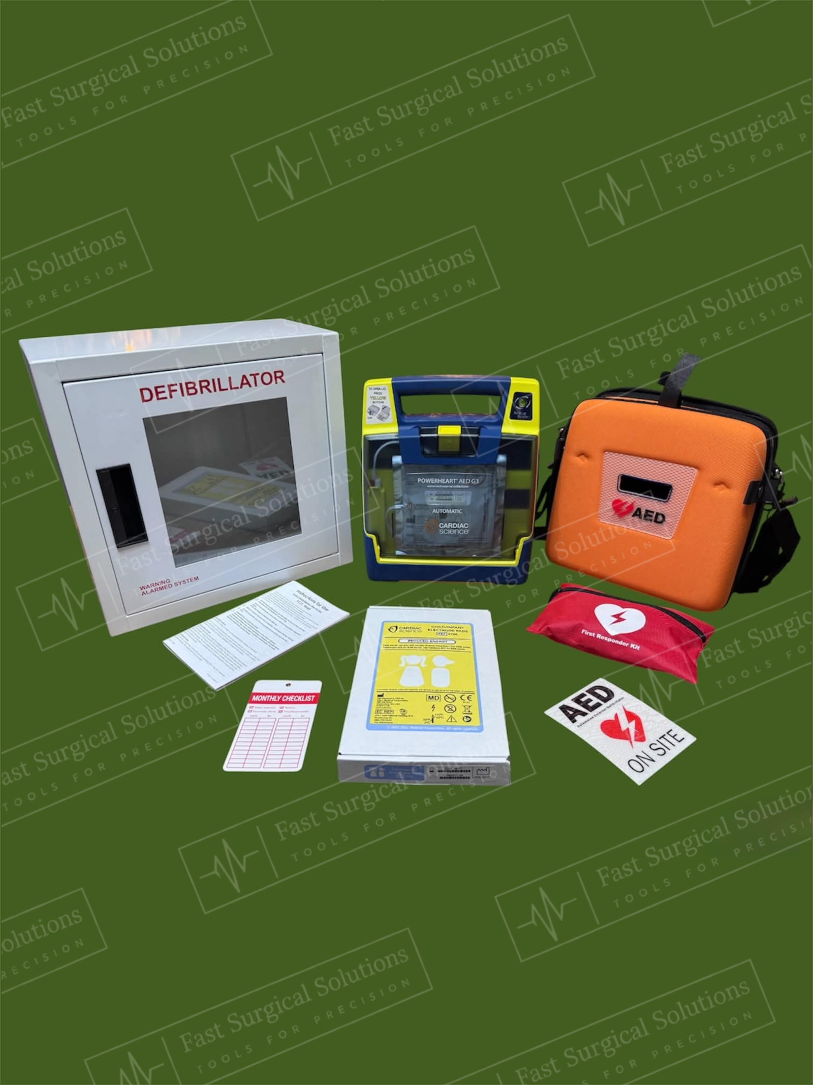 0809(171) Cardiac Science Powerheart AED